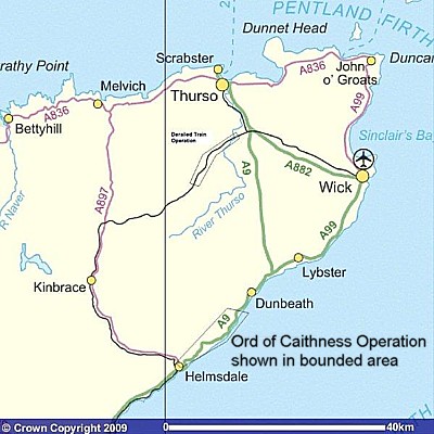 Ord of Caithness Operations Area