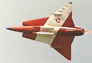 Saab Draken wing shape