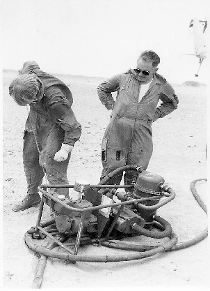 Inspection of the pump