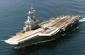 French Nuclear Powered Aircraft Carrier 'Charles de Gaulle'