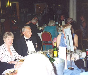 Saltire President Vivian Thomas and his wife Marie