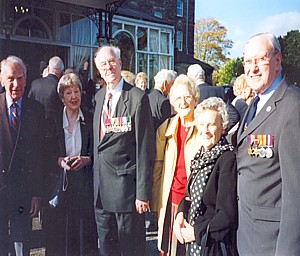 Left to Right - Saltire President Vivian Thomas, his wife Marie, John Cruickshank
