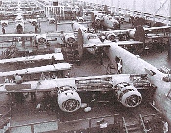 Ford B24 No.3 Production Line, Willow Run, Detroit
