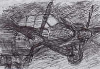 End of the Night Fighter Sortie - with a poem