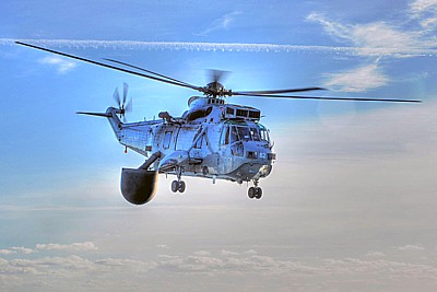 Sikorsky AEW Helicopter